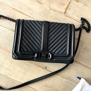Rebecca Minkoff Chevron Small Love Crossbody